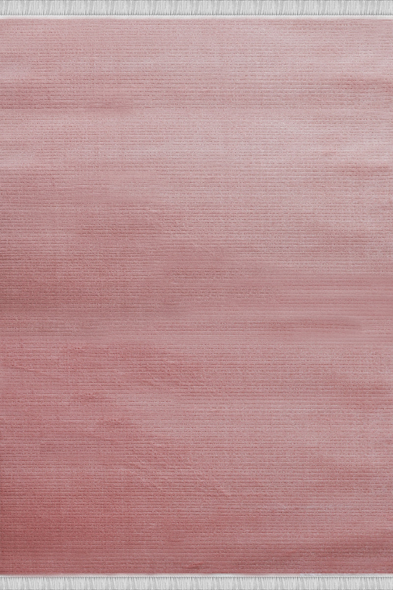 Modern Kurzflor Wohnzimmer Designer Teppich hochwertig luxuriös Vintage Teppich mit 3D Struktur PREMIUM P4131 ROSE