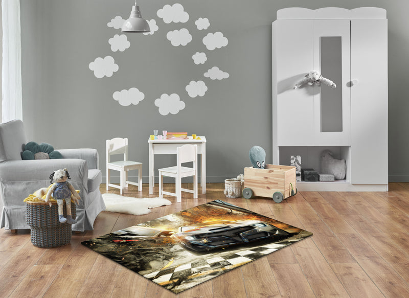 Moderner Design Druck Teppich