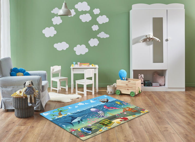 Moderner Design Druck Teppich