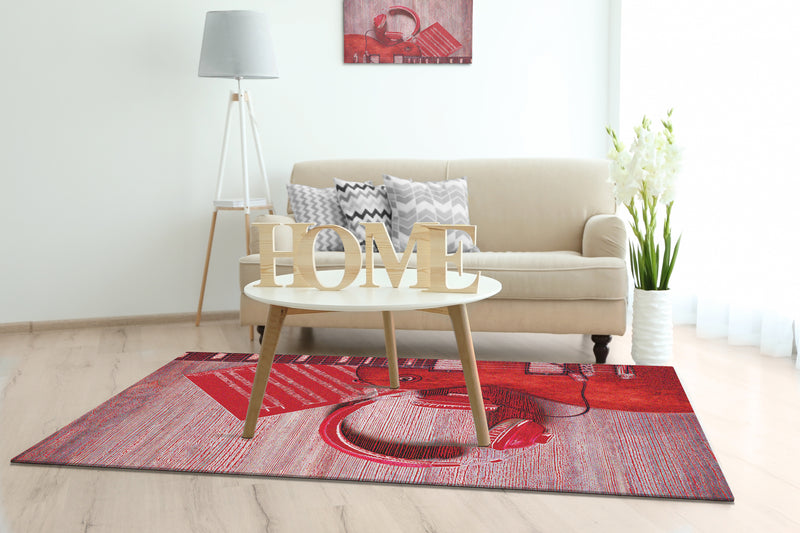 Teppich Wohnzimmer Schlafzimmer Keymura Mirano 20028 Waschbar Anti Rutsch Mehrfarbig