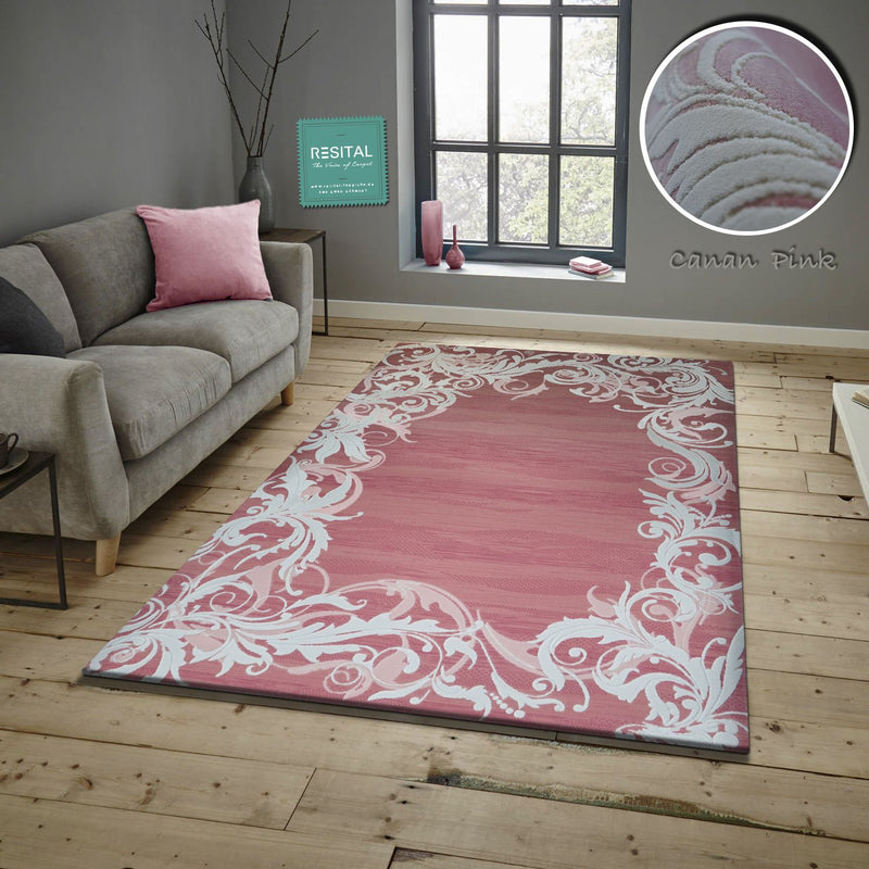 RESTPOSTEN – SALE – CANAN – Design Teppich mit Mustern – Orient, Arabisch, Teppiche Wohnzimmer, Schlafzimmer