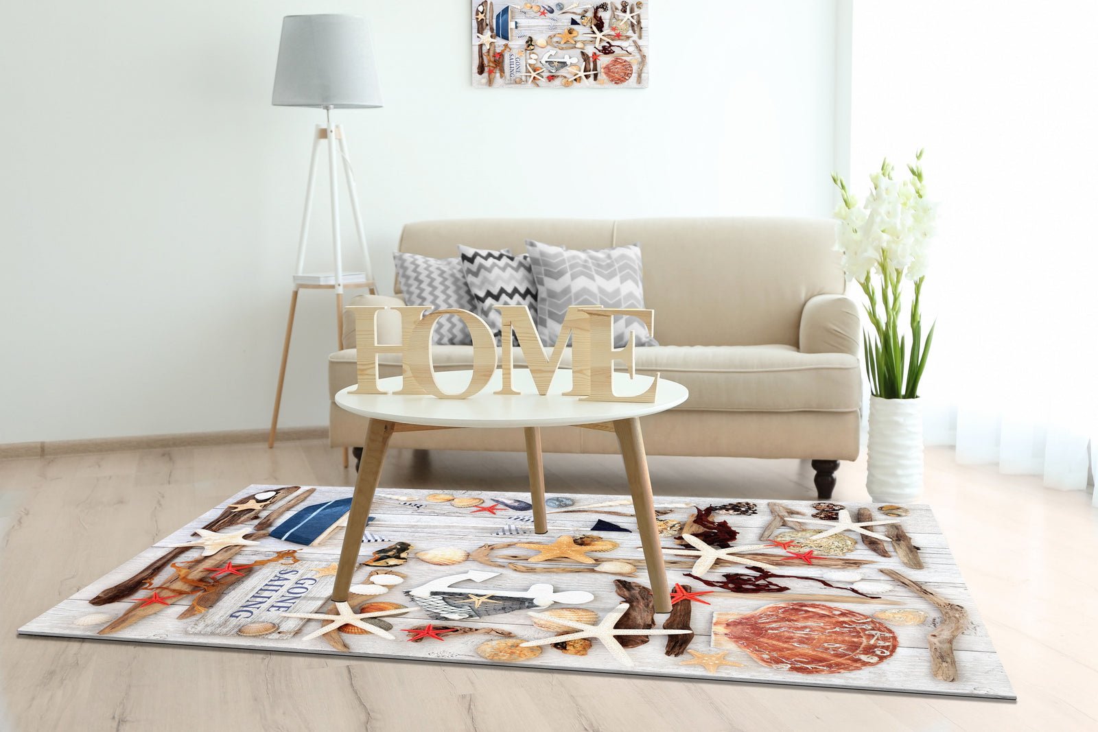Moderner Design Druck Teppich