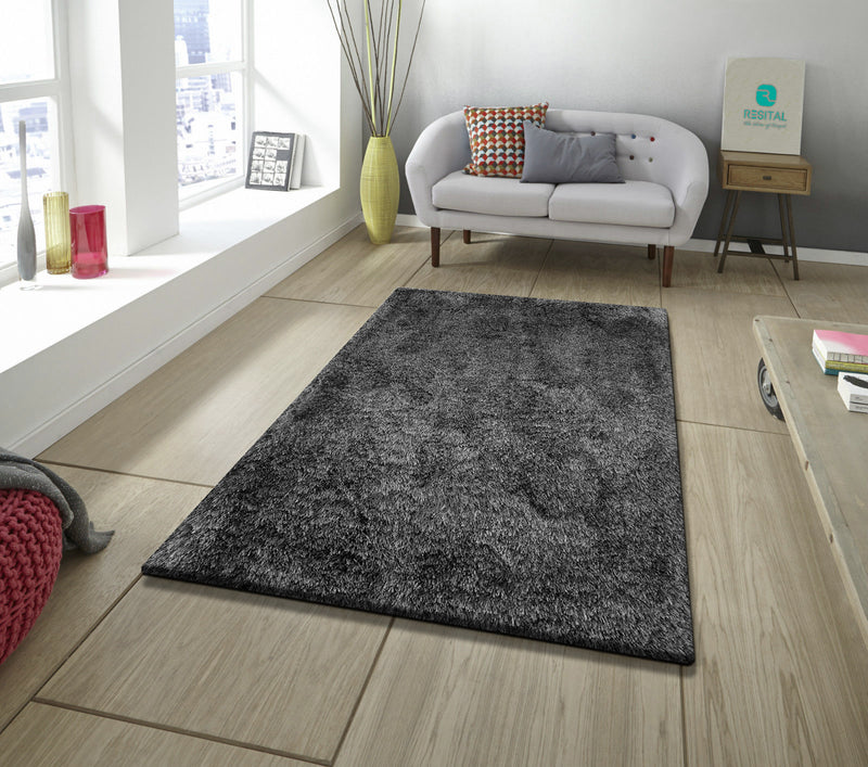 Manhattan – Premium - Hochflor - Shaggy - 201 - Anthrazit