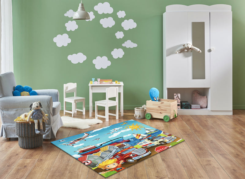 Moderner Design Druck Teppich