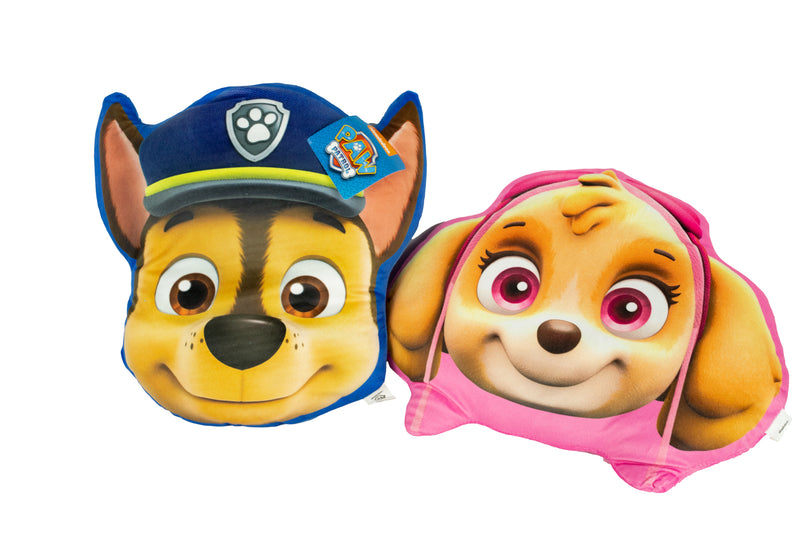 PAW Patrol – Kissen – Kuschelkissen für Kinder – Chase & Skye