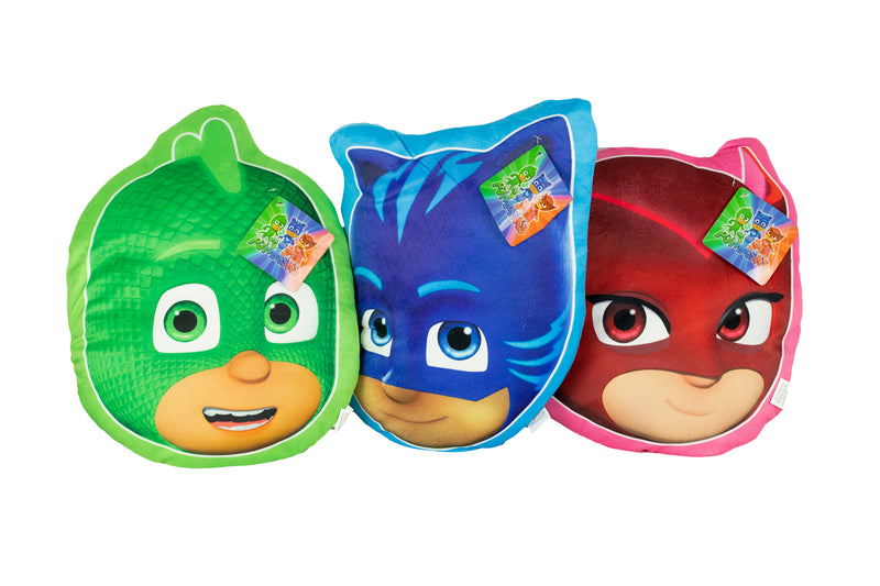 PJ Mask – Kissen – Kuschelkissen für Kinder – Gecko, Eulette, Catboy