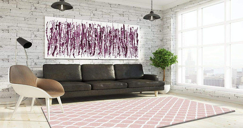 Teppich Wohnzimmer Schlafzimmer Keymura Mirano 20012 Waschbar Anti Rutsch Mehrfarbig