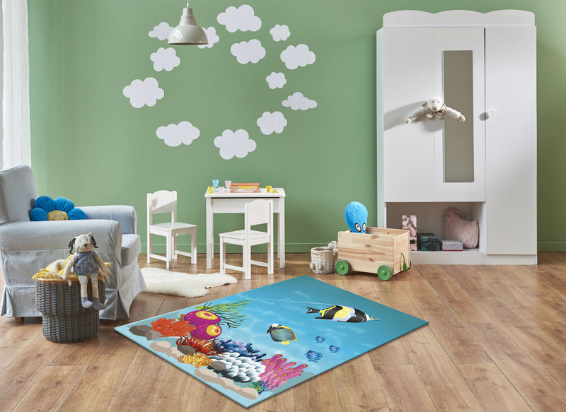 Teppich Wohnzimmer Schlafzimmer Keymura Mirano 20080 Waschbar Anti Rutsch Mehrfarbig