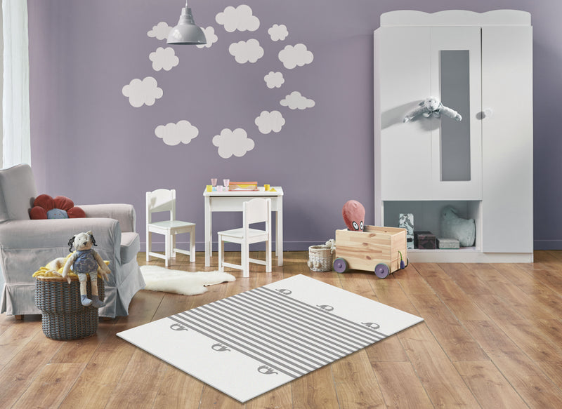Teppich Wohnzimmer Schlafzimmer Keymura Mirano 20044 Waschbar Anti Rutsch Mehrfarbig