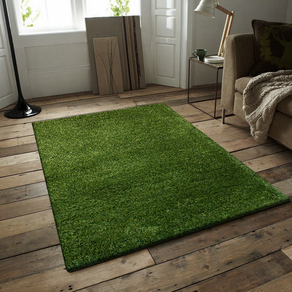 Manhattan – Premium - Hochflor - Shaggy - 201 - Green