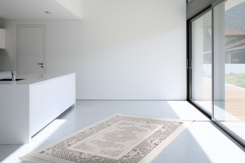 RESTPOSTEN – SALE – ALATURKA – Design Teppich mit Mustern – Orient, Arabisch, Teppiche Wohnzimmer, Schlafzimmer